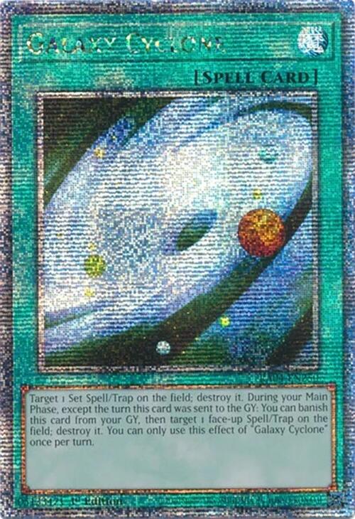 Galaxy Cyclone [RA04-EN250] Quarter Century Secret Rare | Gam3 Escape
