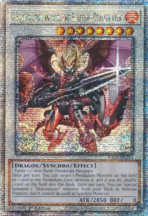 Ignister Prominence, the Blasting Dracoslayer [RA04-EN253] Quarter Century Secret Rare | Gam3 Escape