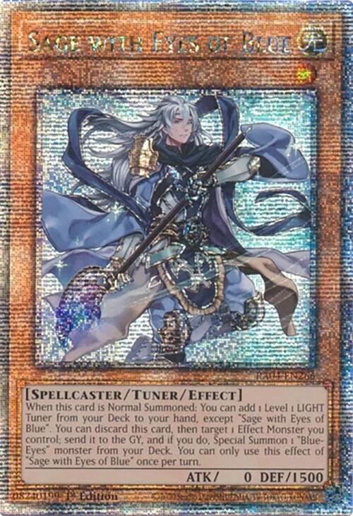 Sage with Eyes of Blue [RA04-EN266] Quarter Century Secret Rare | Gam3 Escape