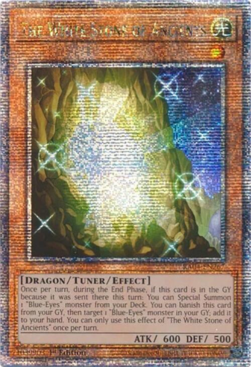 The White Stone of Ancients [RA04-EN267] Quarter Century Secret Rare | Gam3 Escape