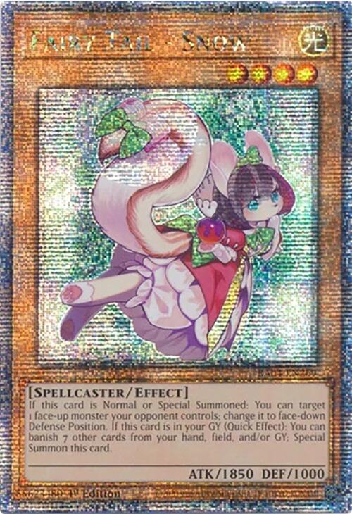 Fairy Tail - Snow [RA04-EN269] Quarter Century Secret Rare | Gam3 Escape
