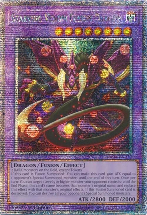 Starving Venom Fusion Dragon [RA04-EN272] Quarter Century Secret Rare | Gam3 Escape