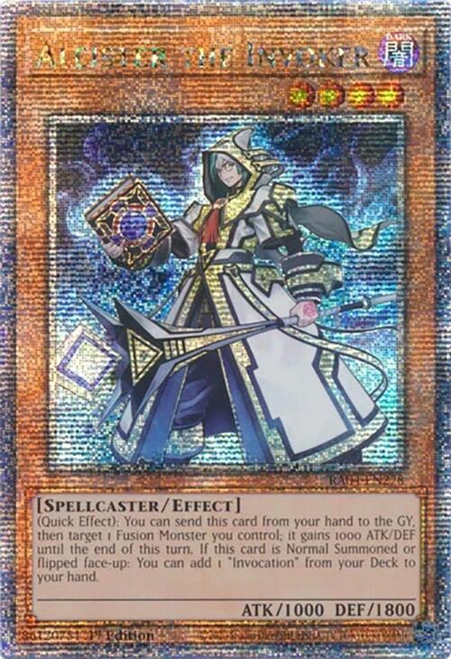 Aleister the Invoker [RA04-EN278] Quarter Century Secret Rare | Gam3 Escape