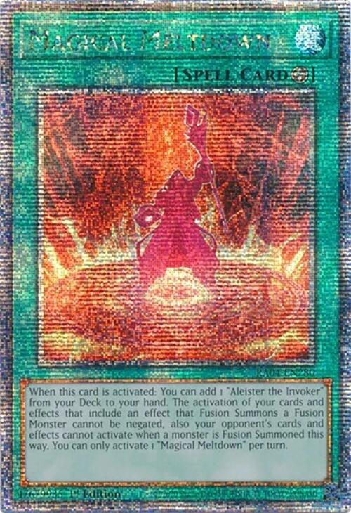 Magical Meltdown [RA04-EN280] Quarter Century Secret Rare | Gam3 Escape