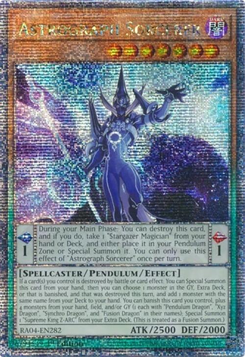 Astrograph Sorcerer [RA04-EN282] Quarter Century Secret Rare | Gam3 Escape