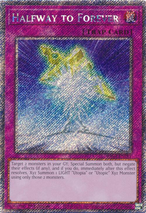Halfway to Forever [RA04-EN285] Platinum Secret Rare | Gam3 Escape