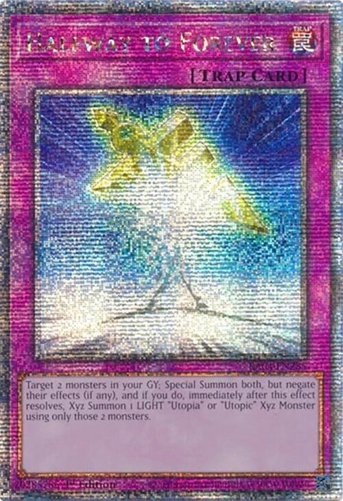 Halfway to Forever [RA04-EN285] Quarter Century Secret Rare | Gam3 Escape
