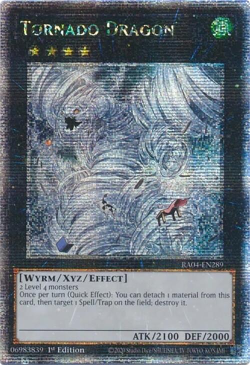 Tornado Dragon [RA04-EN289] Quarter Century Secret Rare | Gam3 Escape