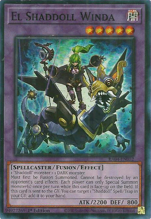 El Shaddoll Winda [RA04-EN052] Super Rare | Gam3 Escape