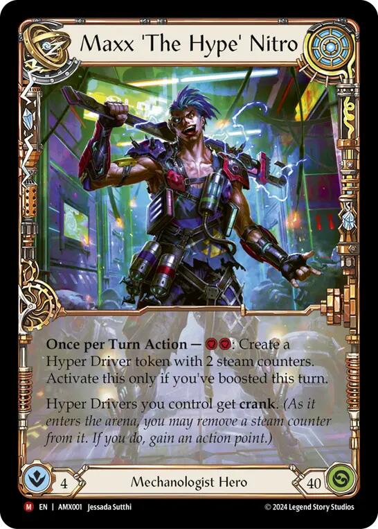 Maxx 'The Hype' Nitro [AMX001] (Armory Deck: Maxx Nitro) | Gam3 Escape
