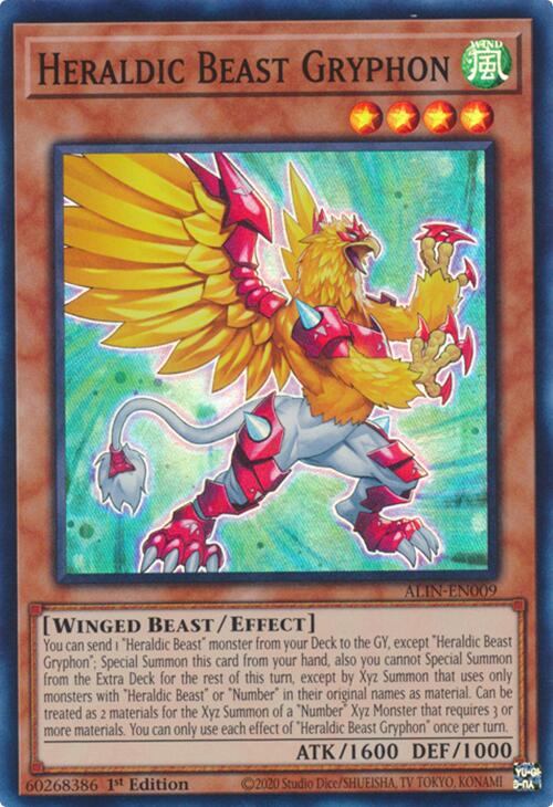 Heraldic Beast Gryphon [ALIN-EN009] Super Rare | Gam3 Escape