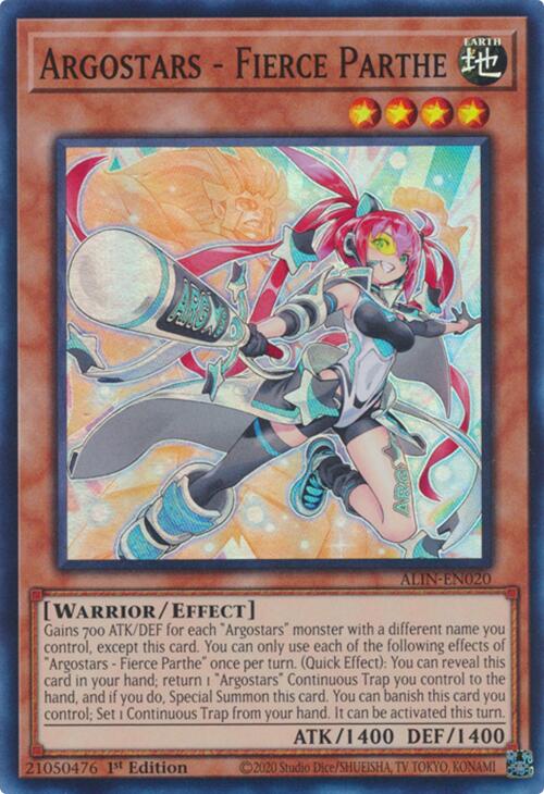 Argostars - Fierce Parthe [ALIN-EN020] Super Rare | Gam3 Escape