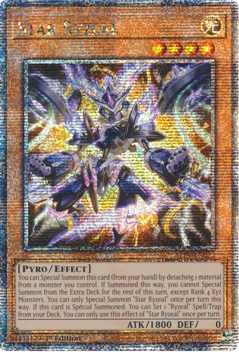 Star Ryzeal [ALIN-EN022] Quarter Century Secret Rare | Gam3 Escape