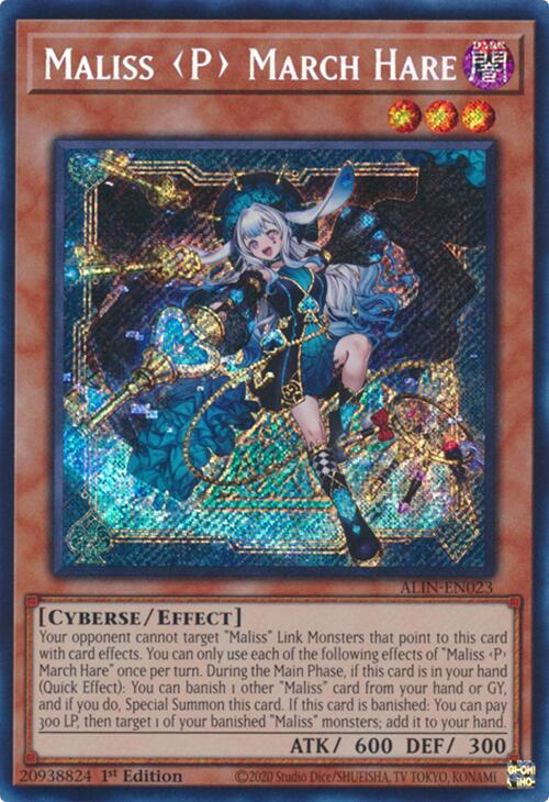 Maliss P March Hare [ALIN-EN023] Secret Rare | Gam3 Escape