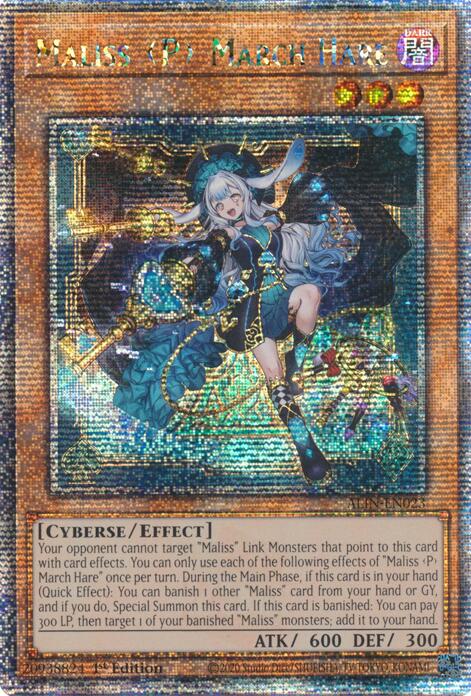 Maliss P March Hare [ALIN-EN023] Quarter Century Secret Rare | Gam3 Escape