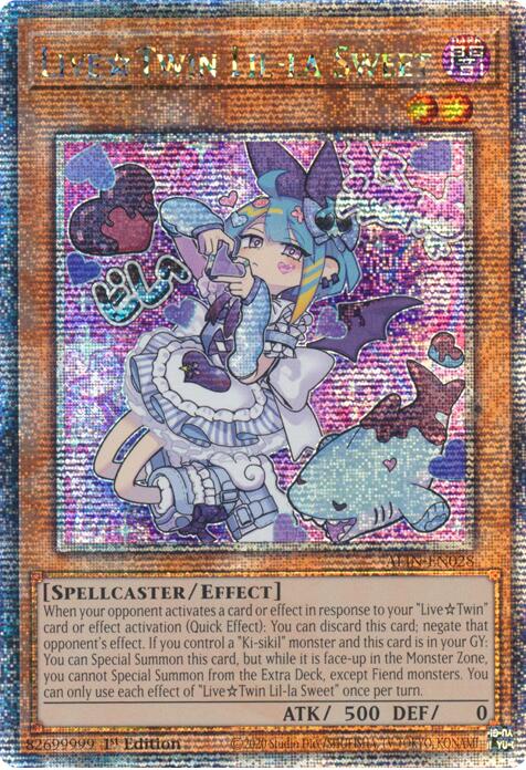 Live Twin Lil-la Sweet [ALIN-EN028] Quarter Century Secret Rare | Gam3 Escape