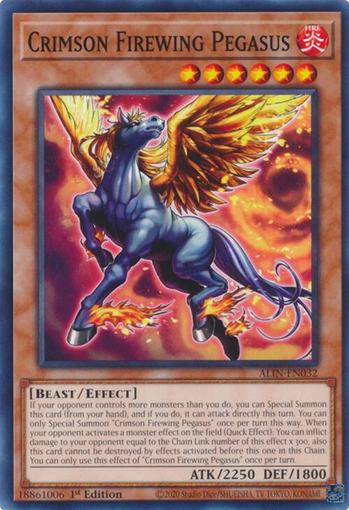 Crimson Firewing Pegasus [ALIN-EN032] Common | Gam3 Escape
