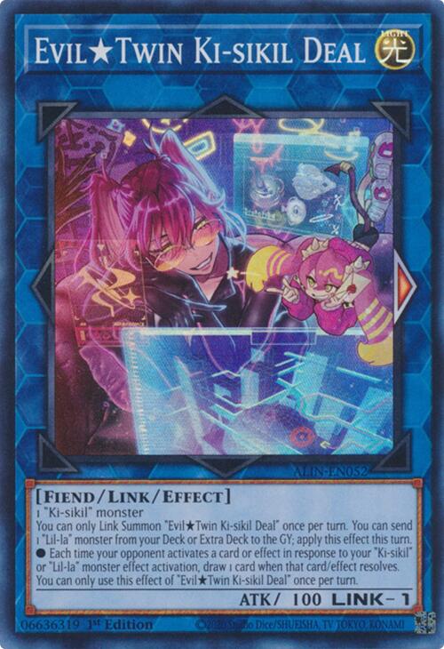 Evil Twin Ki-sikil Deal [ALIN-EN052] Super Rare | Gam3 Escape