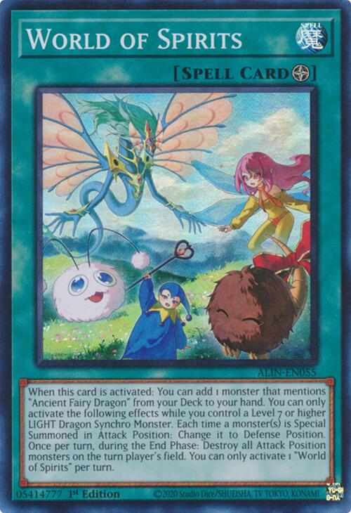 World of Spirits [ALIN-EN055] Super Rare | Gam3 Escape