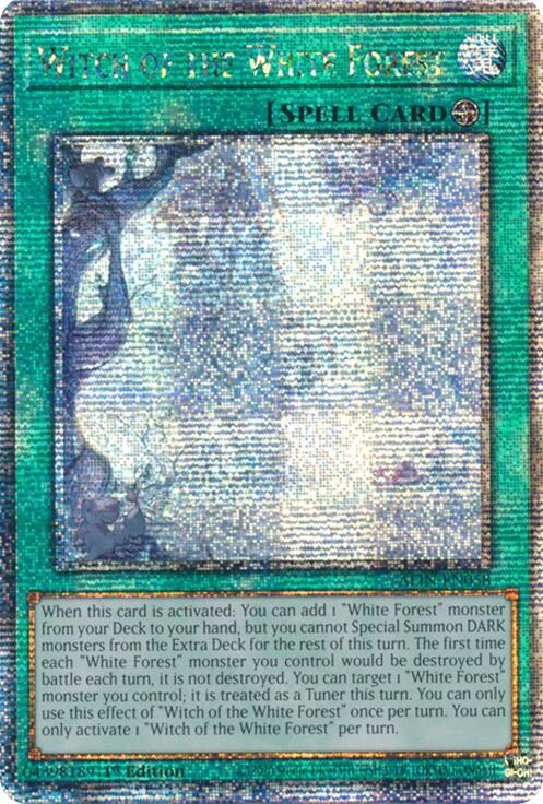 Witch of the White Forest [ALIN-EN058] Quarter Century Secret Rare | Gam3 Escape