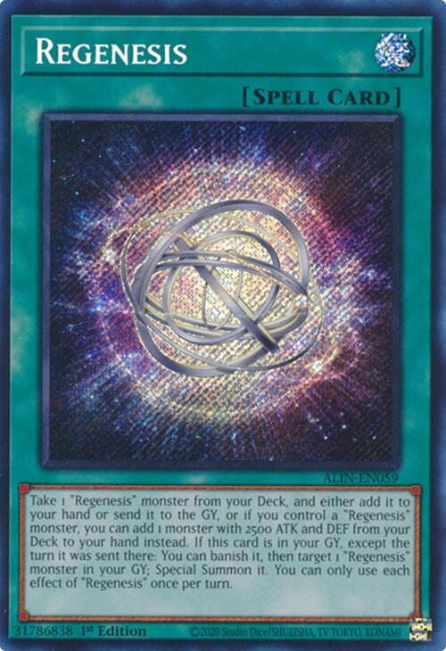 Regenesis [ALIN-EN059] Secret Rare | Gam3 Escape