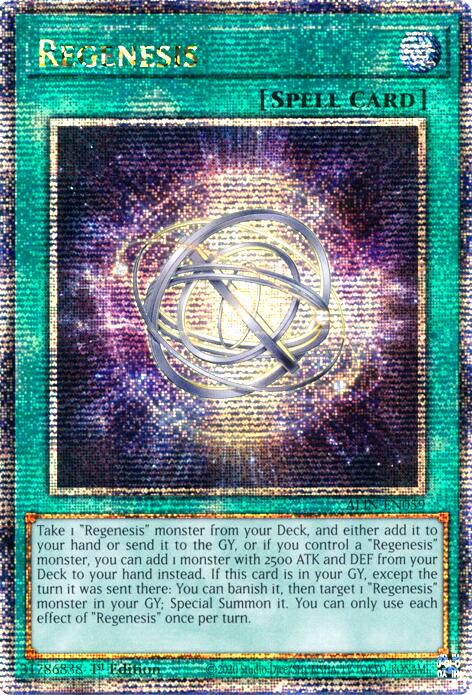 Regenesis [ALIN-EN059] Quarter Century Secret Rare | Gam3 Escape