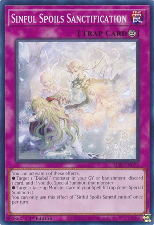 Sinful Spoils Sanctification [ALIN-EN073] Common | Gam3 Escape
