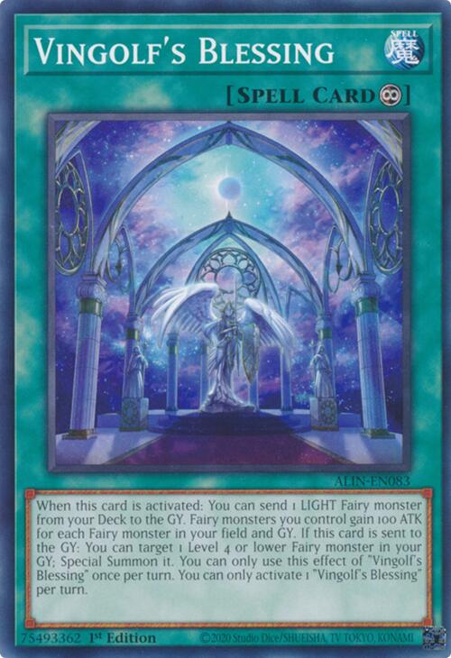 Vingolf's Blessing [ALIN-EN083] Common | Gam3 Escape