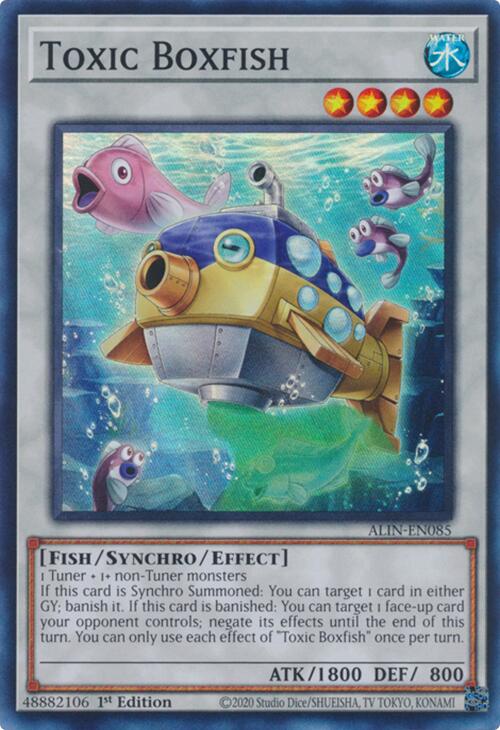 Toxic Boxfish [ALIN-EN085] Super Rare | Gam3 Escape