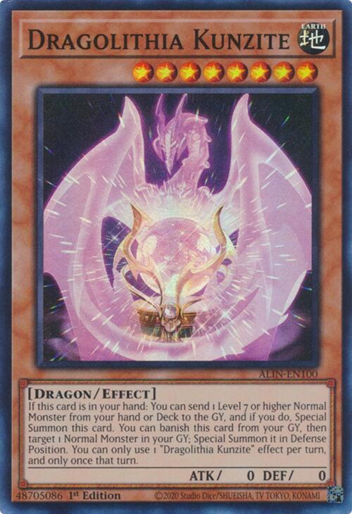 Dragolithia Kunzite [ALIN-EN100] Super Rare | Gam3 Escape