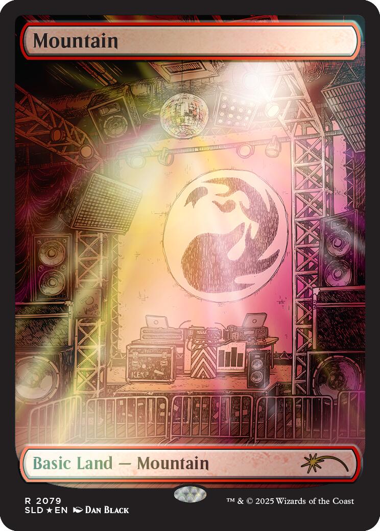Mountain (2079) (Rainbow Foil) [Secret Lair Drop Series] | Gam3 Escape