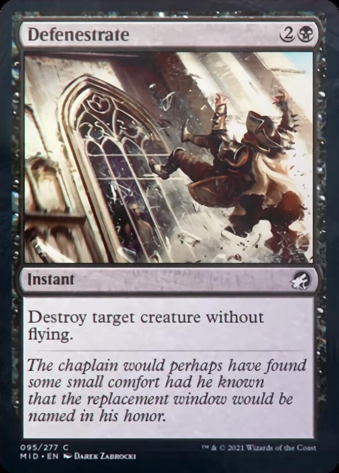 Defenestrate [Innistrad: Midnight Hunt] | Gam3 Escape