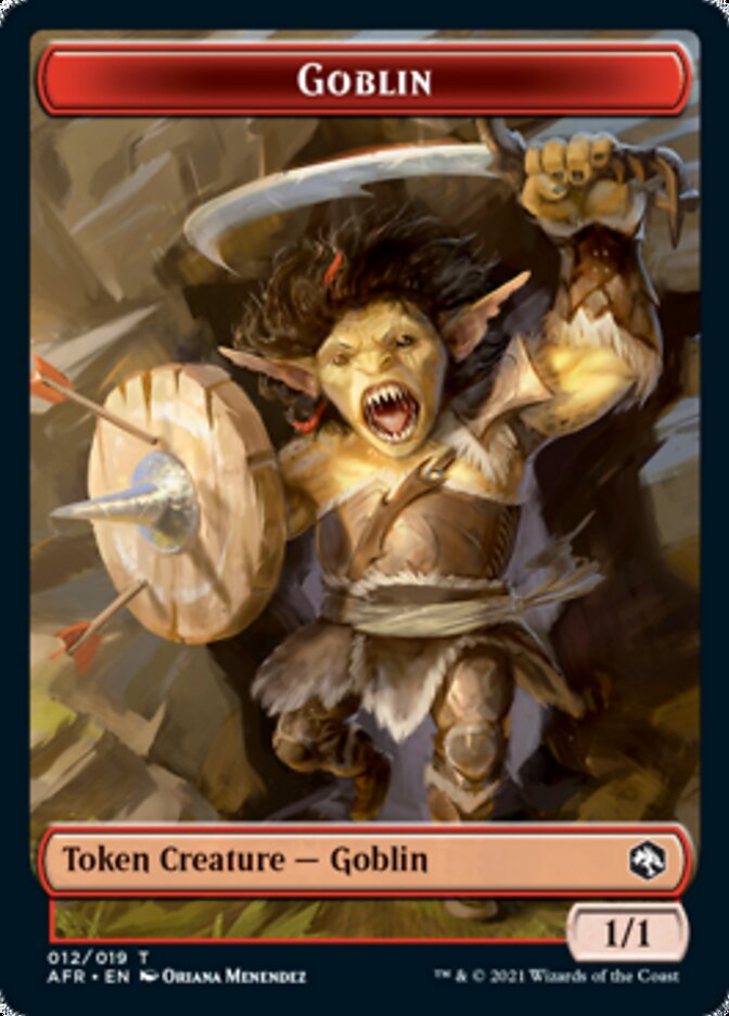 Dungeon of the Mad Mage // Goblin Double-Sided Token [Dungeons & Dragons: Adventures in the Forgotten Realms Tokens] | Gam3 Escape