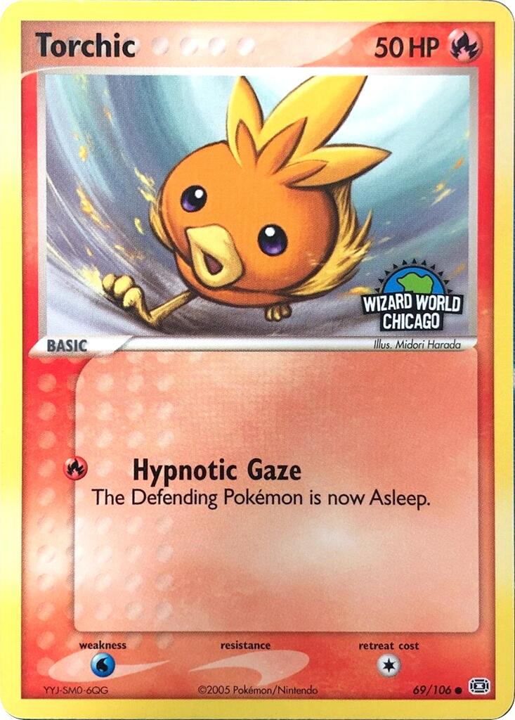 Torchic (69/106) (Wizard World Chicago) [Miscellaneous Cards] | Gam3 Escape