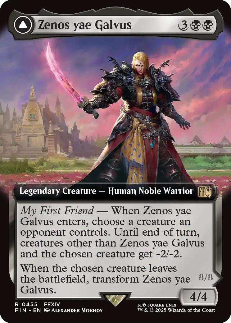 Zenos yae Galvus // Shinryu, Transcendent Rival (Extended Art) [FINAL FANTASY] | Gam3 Escape