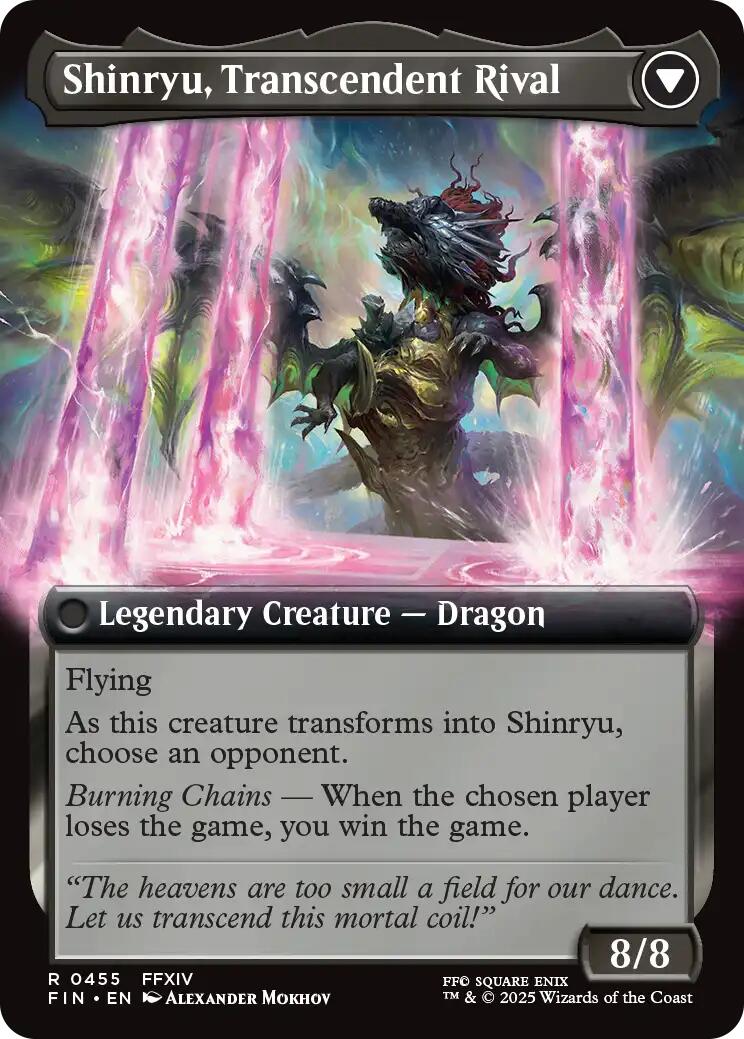 Zenos yae Galvus // Shinryu, Transcendent Rival (Extended Art) [FINAL FANTASY] | Gam3 Escape