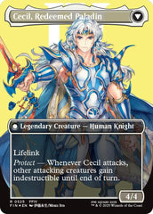 Cecil, Dark Knight // Cecil, Redeemed Paladin (Borderless) (Surge Foil) [FINAL FANTASY] | Gam3 Escape