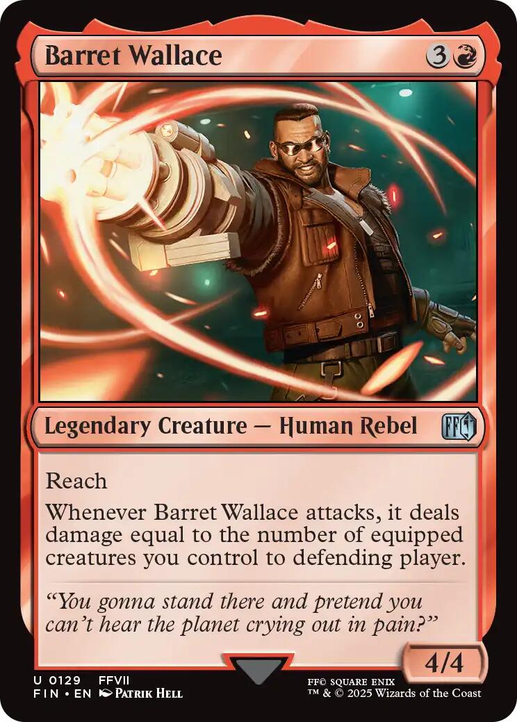 Barret Wallace [FINAL FANTASY] | Gam3 Escape