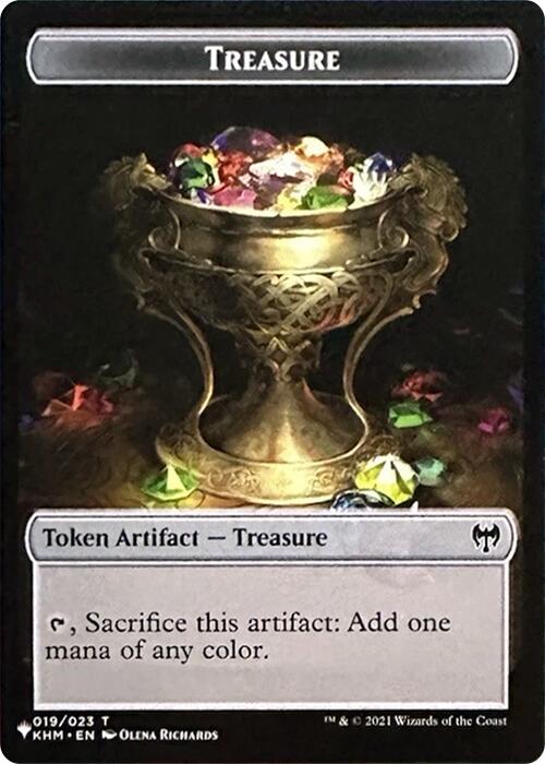 Treasure // Egg Double-Sided Token [Secret Lair Drop Series] | Gam3 Escape