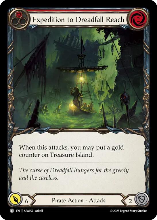 Expedition to Dreadfall Reach [SEA157] (High Seas)  Rainbow Foil | Gam3 Escape