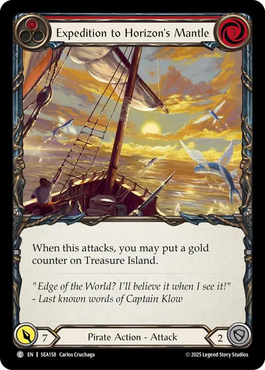 Expedition to Horizon's Mantle [SEA158] (High Seas)  Rainbow Foil | Gam3 Escape
