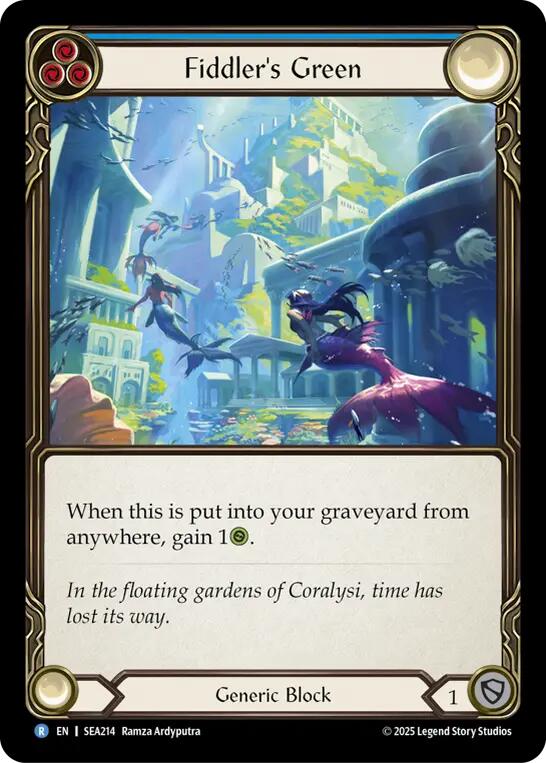 Fiddler's Green (Blue) [SEA214] (High Seas) | Gam3 Escape