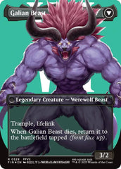 Vincent Valentine // Galian Beast (Borderless) (Surge Foil) [FINAL FANTASY] | Gam3 Escape