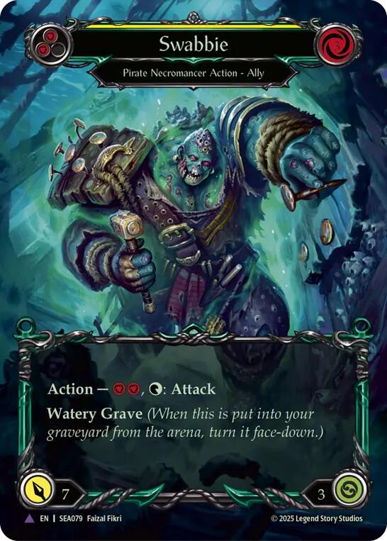 Swabbie (Marvel) [SEA079] (High Seas)  Cold Foil | Gam3 Escape