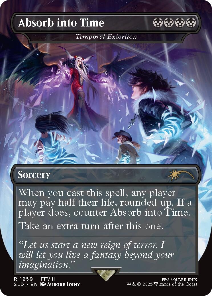 Absorb into Time - Temporal Extortion [Secret Lair Drop Series] | Gam3 Escape
