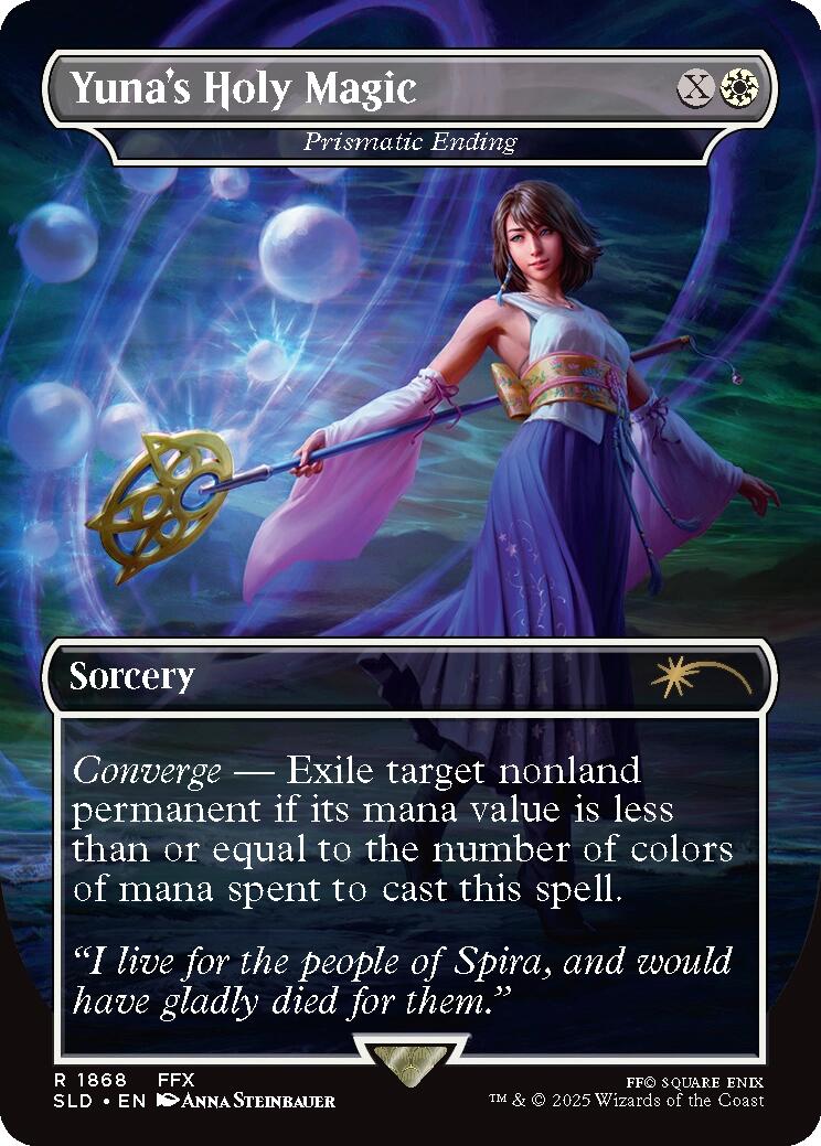 Yuna's Holy Magic - Prismatic Ending [Secret Lair Drop Series] | Gam3 Escape