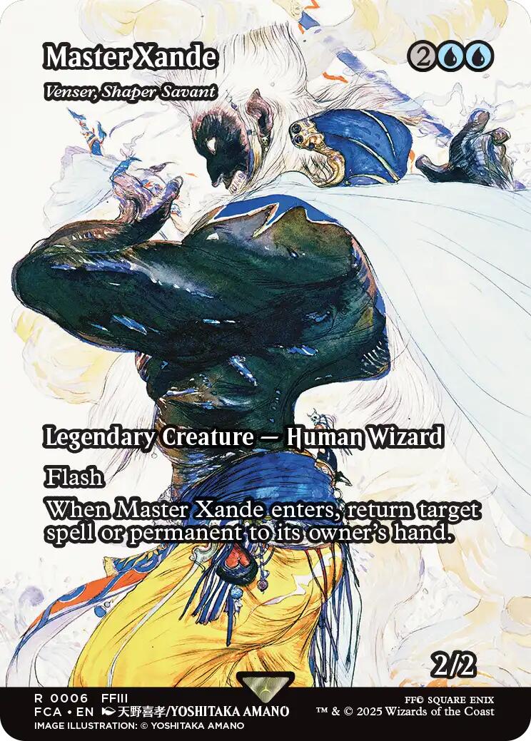 Master Xande - Venser, Shaper Savant (Showcase) [FINAL FANTASY : Through the Ages] | Gam3 Escape