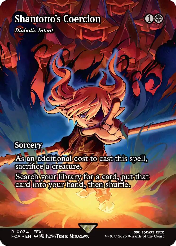 Shantotto's Coercion - Diabolic Intent (Showcase) [FINAL FANTASY : Through the Ages] | Gam3 Escape