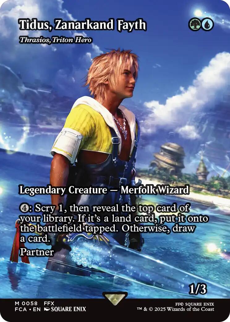 Tidus, Zanarkand Fayth - Thrasios, Triton Hero (Showcase) [FINAL FANTASY : Through the Ages] | Gam3 Escape