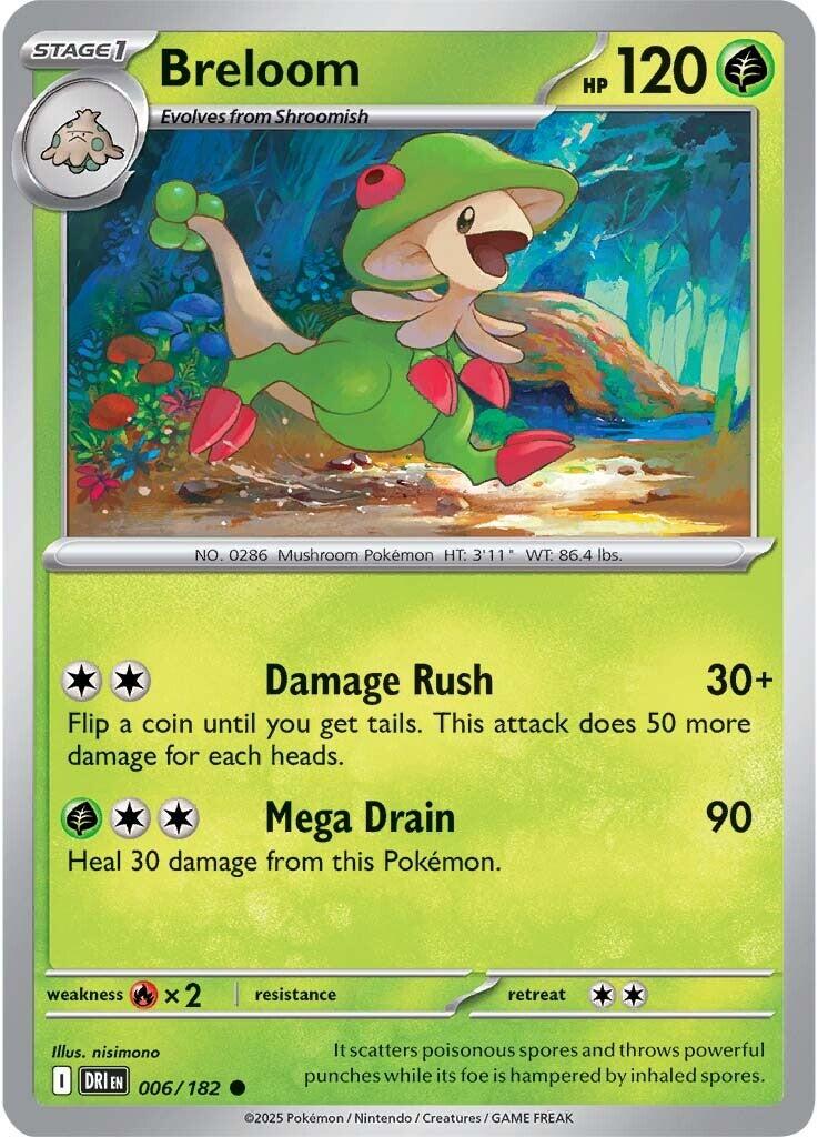 Breloom (006/182) [Scarlet & Violet: Destined Rivals] | Gam3 Escape